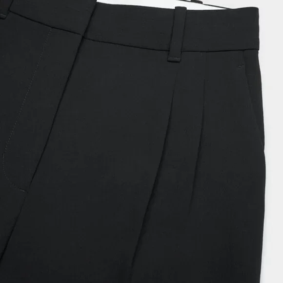 NWT Aritzia EFFORTLESS Crepette Pants BLACK 14 Regular - Picture 8 of 9